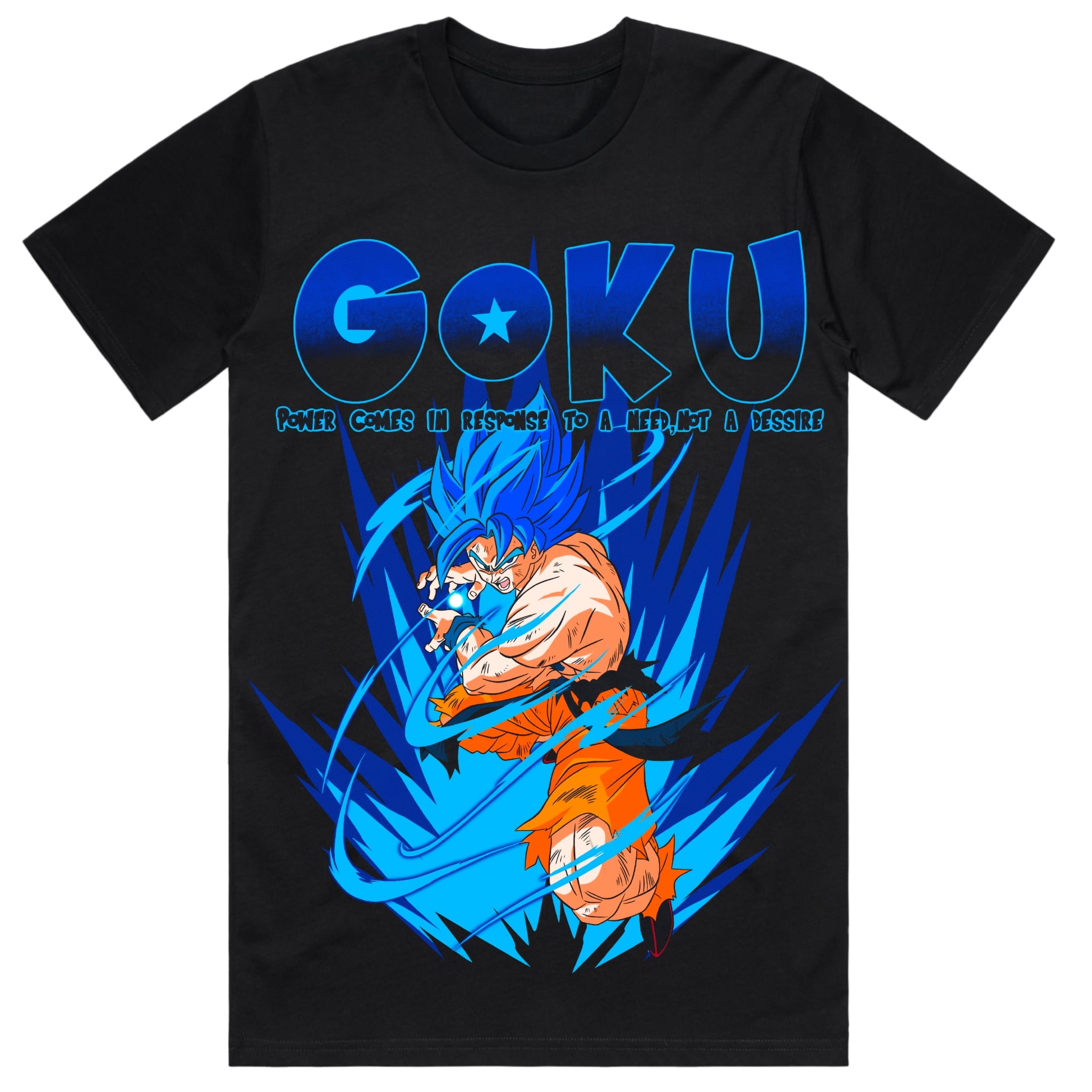 Power Up with Anime Style Tee