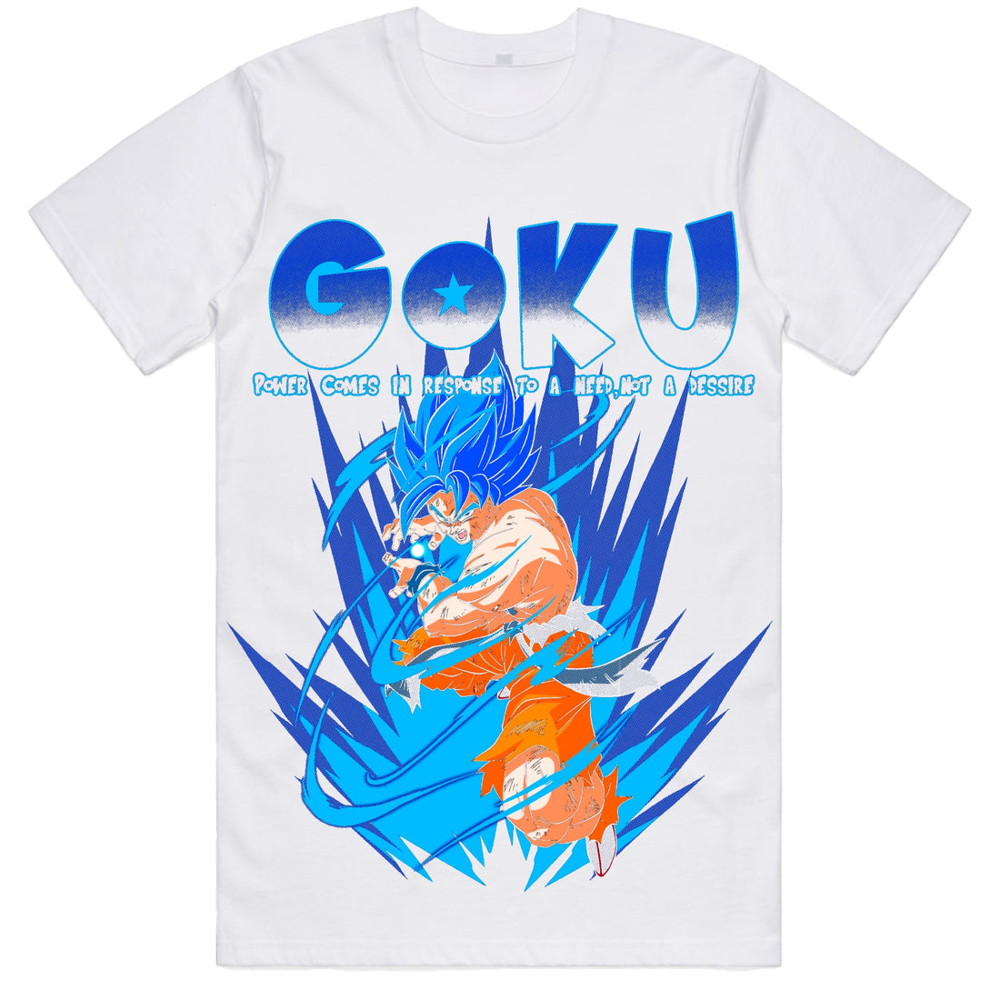 Power Up with Anime Style Tee